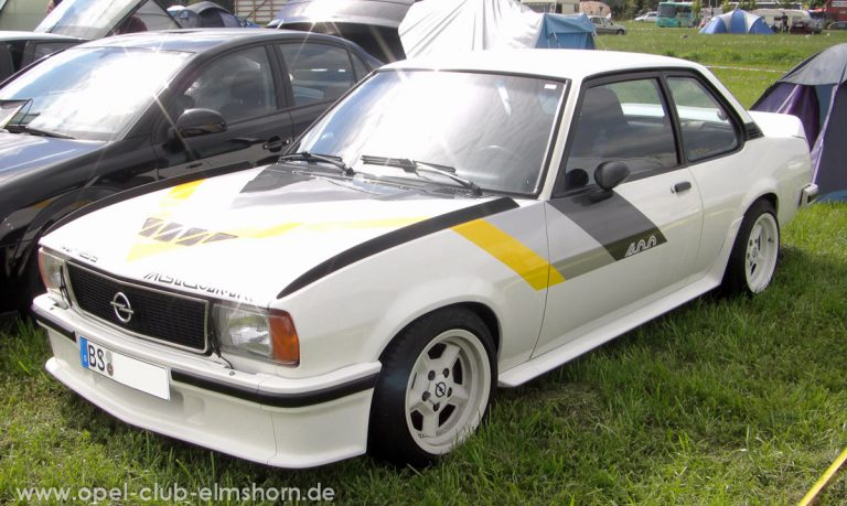 Opel Ascona B 400 - Opel Club Elmshorn